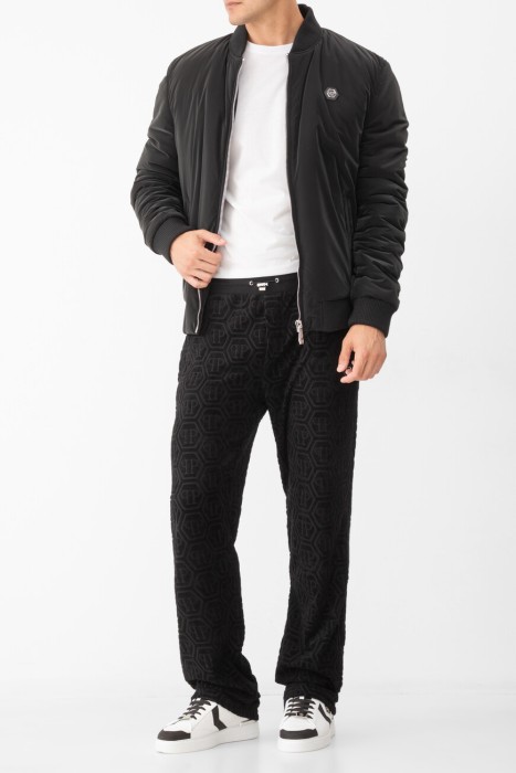 брюки  из хлопка спереди