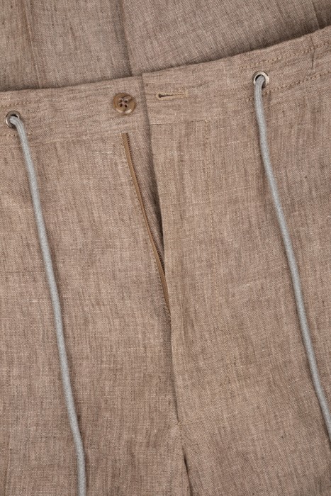 брюки  из хлопка спереди