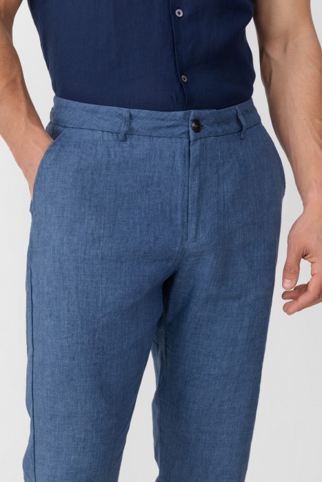 брюки  из италии вид сбоку