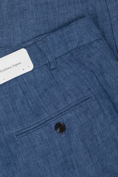 брюки  для взрослого возраста с изнаночной стороны