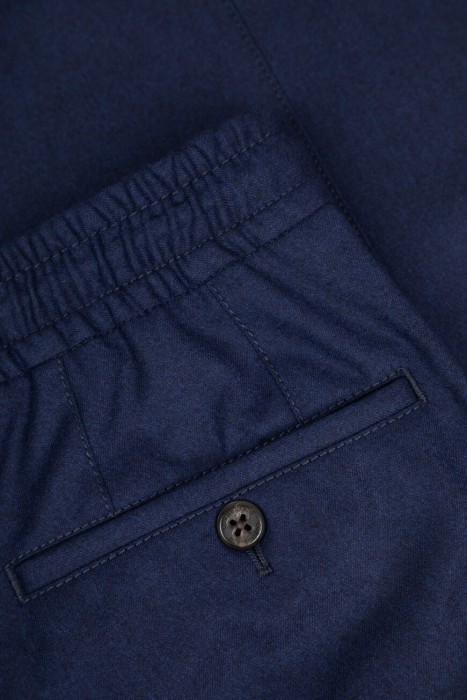 брюки  для взрослого возраста с изнаночной стороны