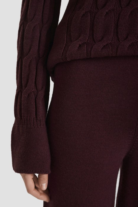 брюки  из италии вид сбоку