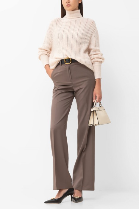 брюки  из шерсти спереди