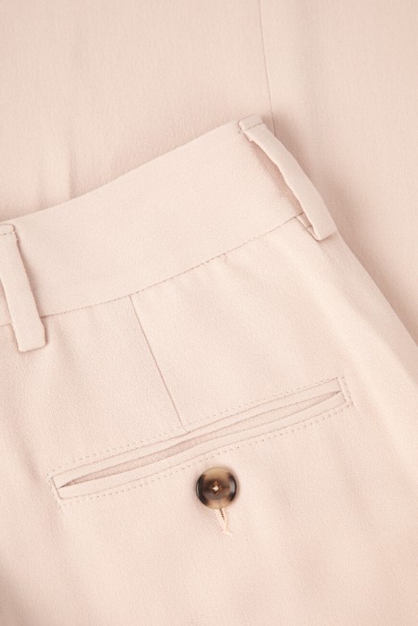 брюки  для взрослого возраста с изнаночной стороны