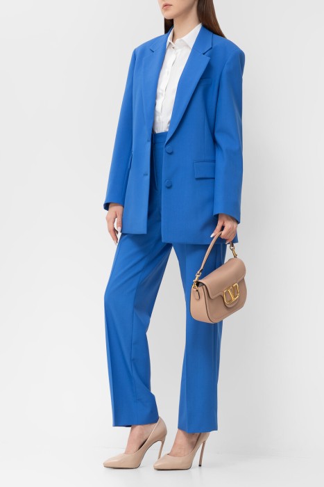 брюки  из шерсти спереди