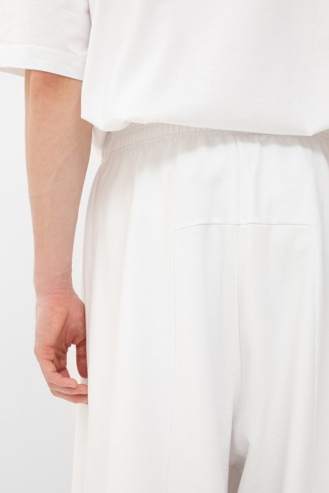 брюки  из хлопка спереди