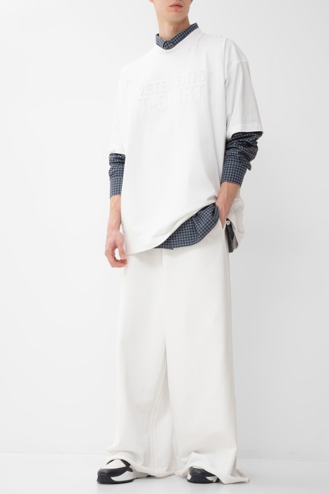 брюки  универсального стиля с лицевой стороны