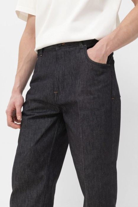 брюки  из италии вид сбоку