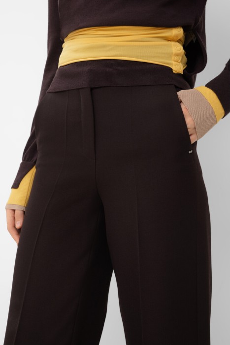 брюки  из италии вид сбоку