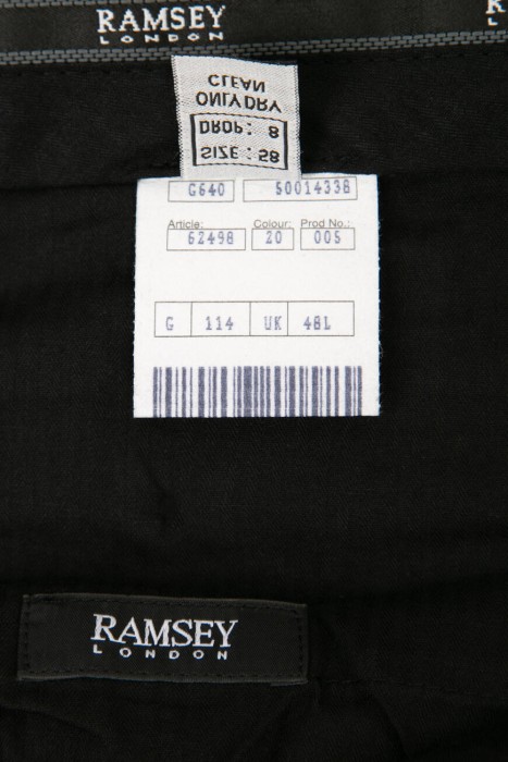 брюки  из шерсти спереди