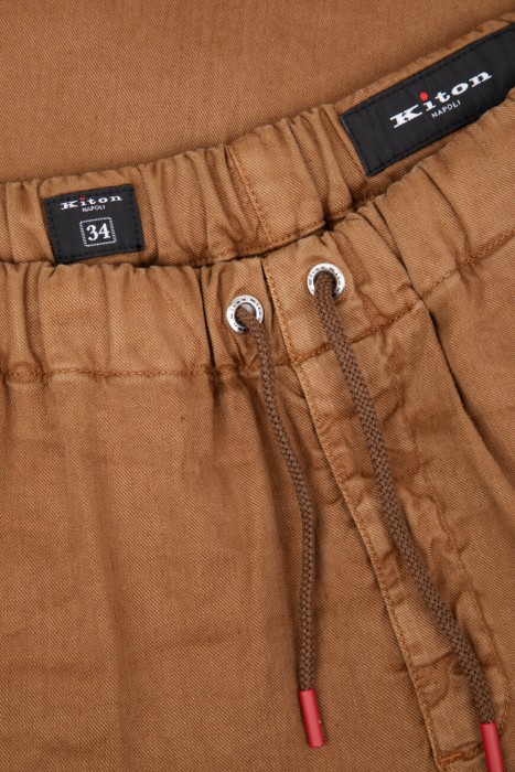 брюки  из хлопка спереди