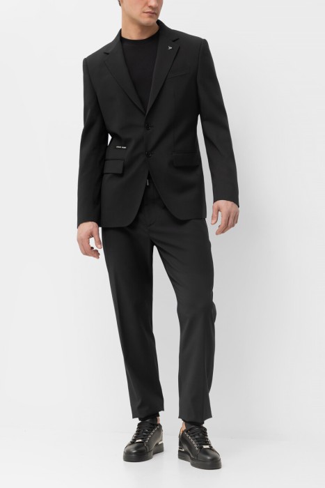 брюки  из хлопка спереди