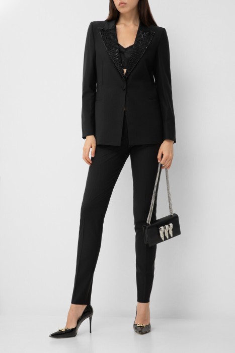 брюки  из хлопка спереди