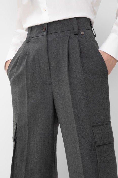 брюки  из франции вид сбоку