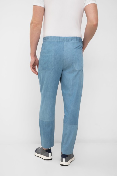 брюки  от бренда kiton вид слева