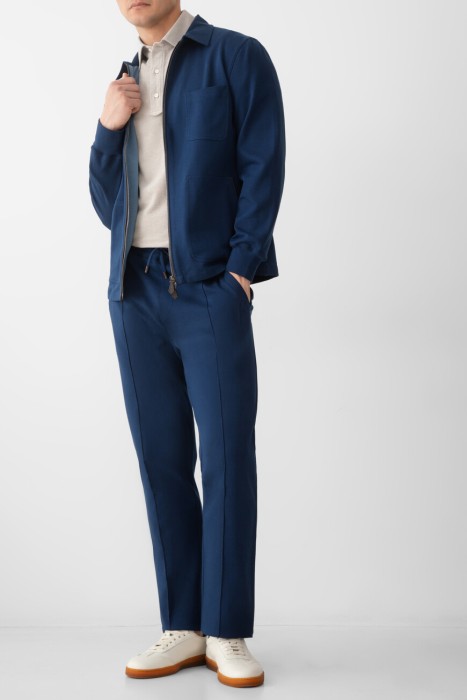 брюки  из хлопка спереди