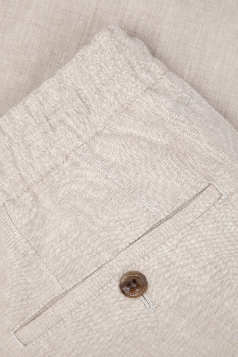 брюки  для взрослого возраста с изнаночной стороны