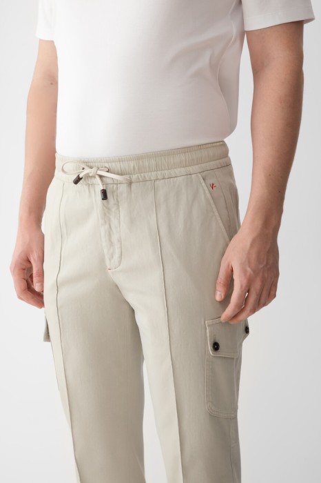 брюки  из италии вид сбоку