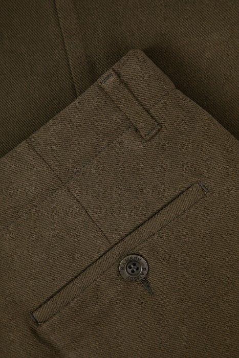 брюки  для взрослого возраста с изнаночной стороны