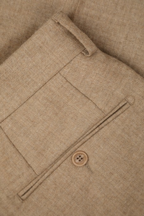 брюки  для взрослого возраста с изнаночной стороны