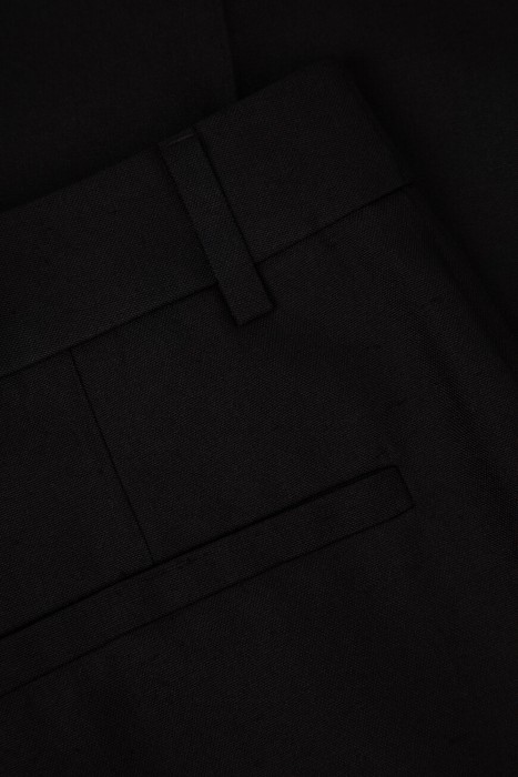 брюки  для взрослого возраста с изнаночной стороны