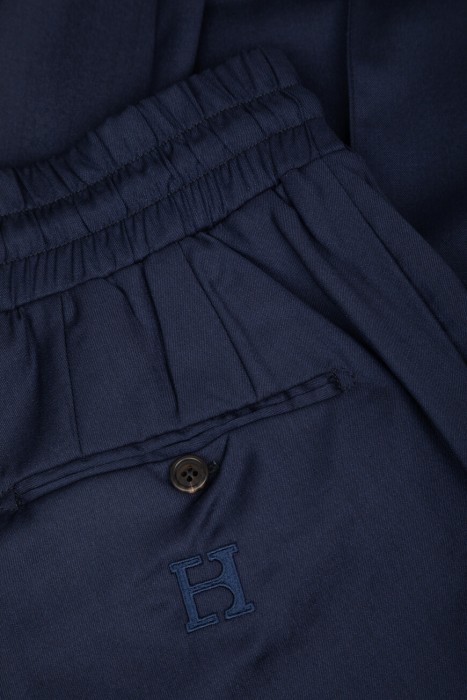 брюки  для взрослого возраста с изнаночной стороны