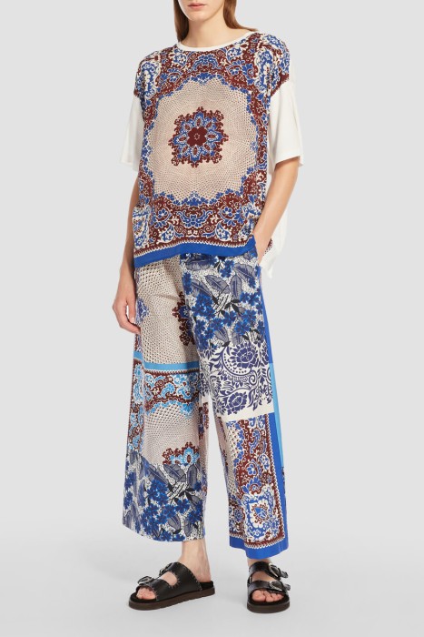 брюки  из италии вид сбоку