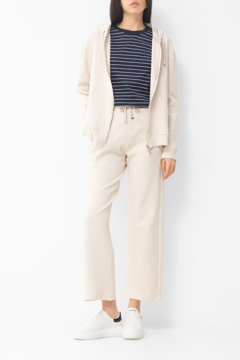 брюки  из хлопка спереди