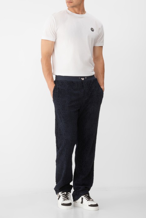 брюки  из хлопка спереди