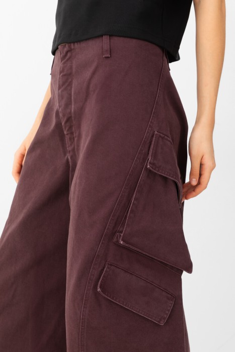 брюки  из франции вид сбоку