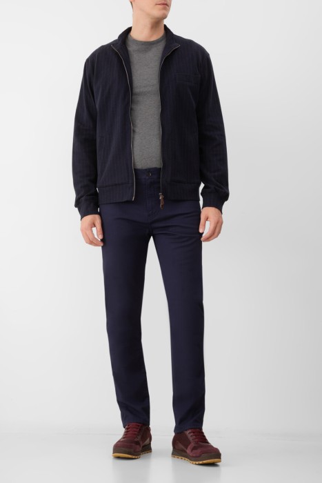 брюки  из хлопка спереди