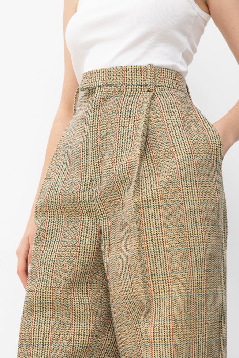 брюки  из италии вид сбоку