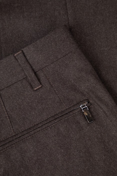 брюки  для взрослого возраста с изнаночной стороны