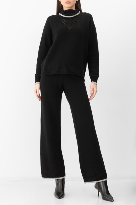 брюки  из шерсти спереди