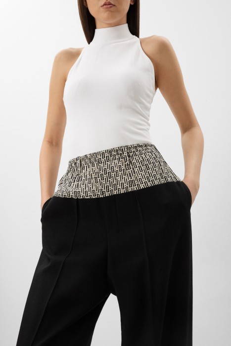 брюки  из италии вид сбоку