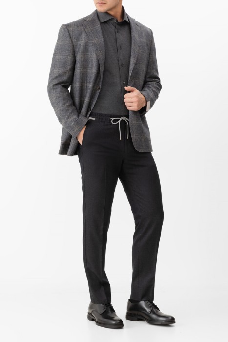 брюки  из хлопка спереди