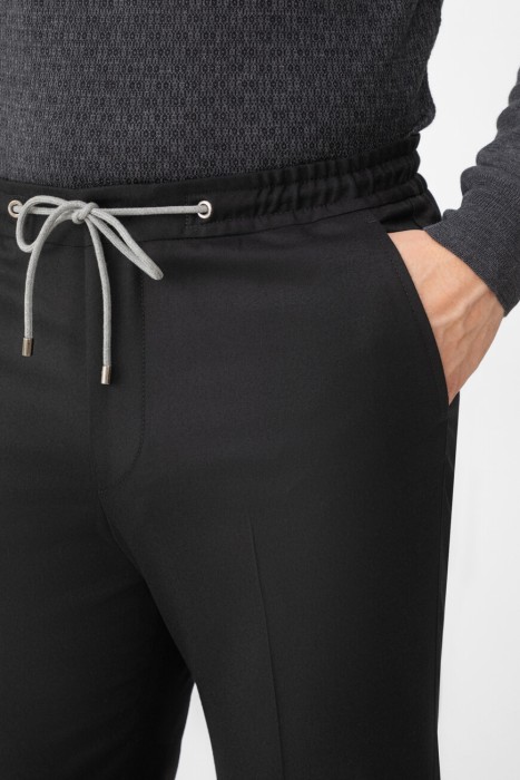 брюки  из италии вид сбоку