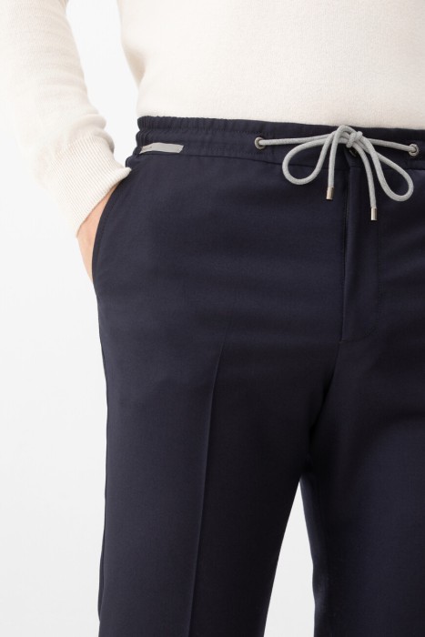 брюки  из италии вид сбоку