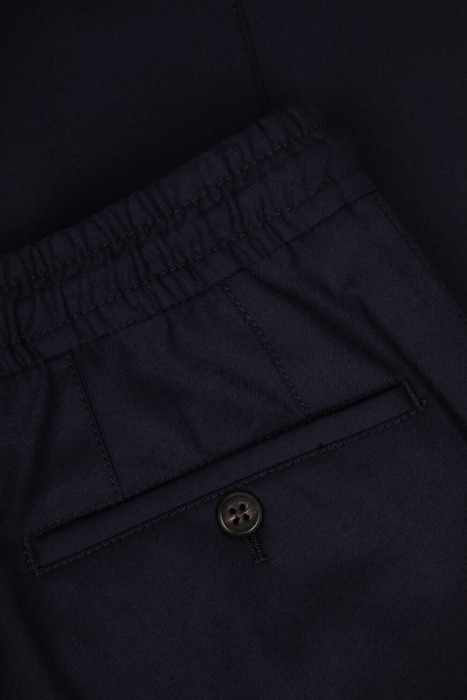 брюки  для взрослого возраста с изнаночной стороны