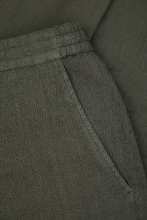 брюки  для взрослого возраста с изнаночной стороны