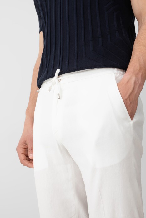 брюки  из англии вид сбоку