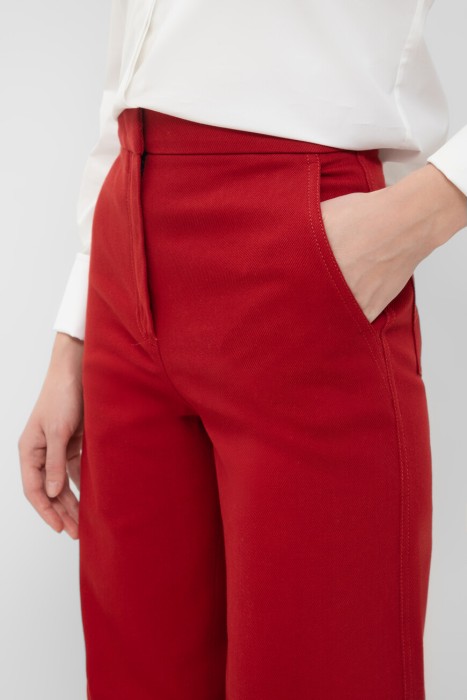 брюки  из италии вид сбоку