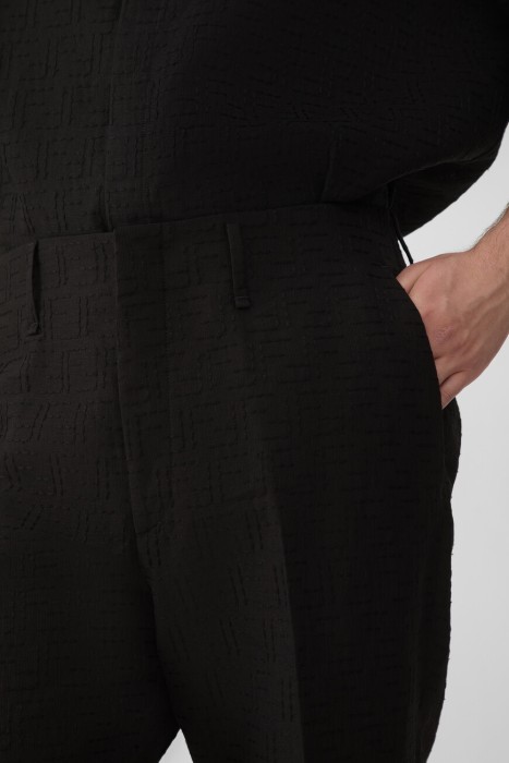 брюки  из италии вид сбоку