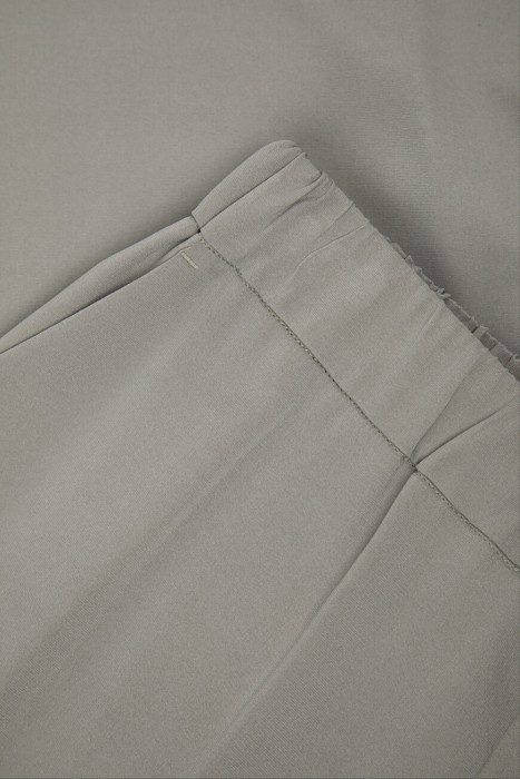 брюки  из шелка спереди