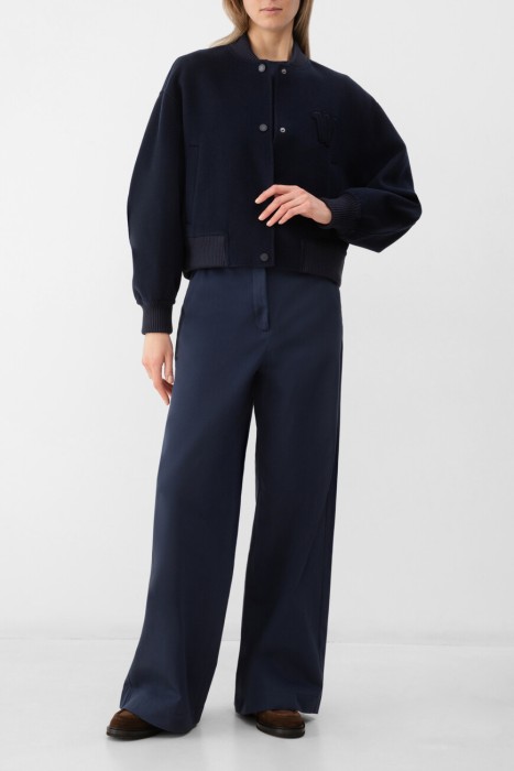 брюки  из хлопка спереди