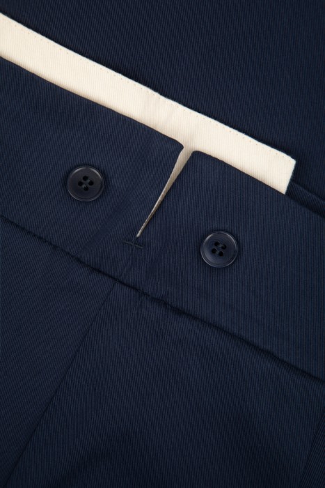 брюки  для взрослого возраста с изнаночной стороны