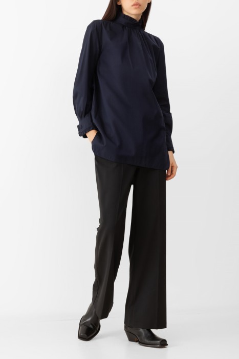 брюки  из шерсти спереди