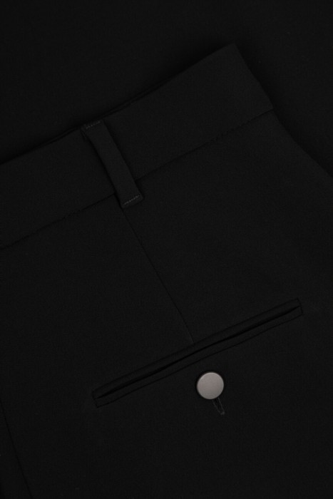 брюки  для взрослого возраста с изнаночной стороны