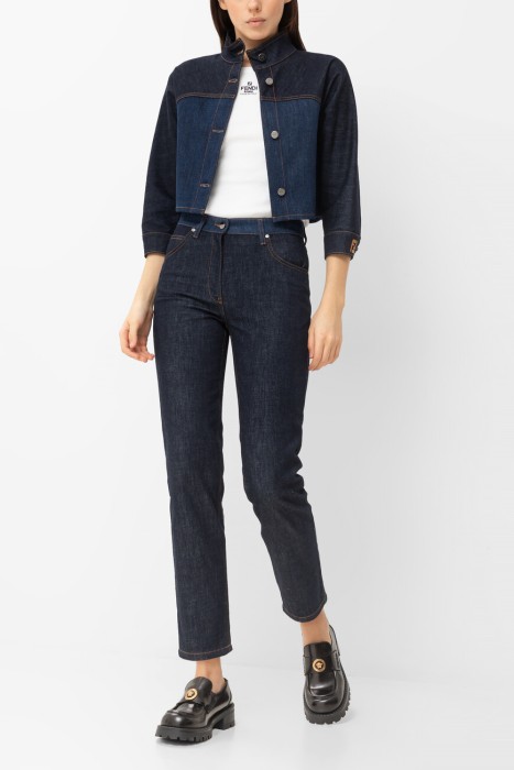 брюки  из хлопка спереди