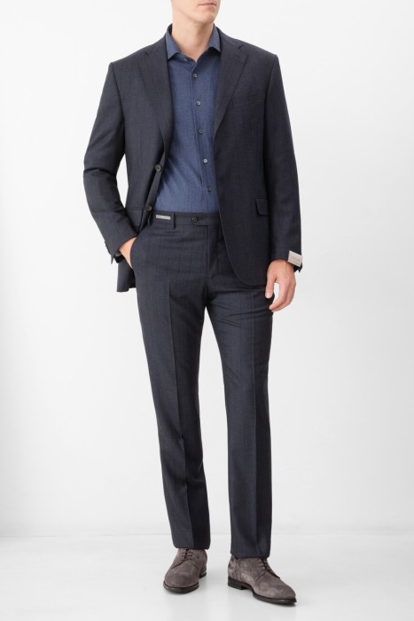 брюки  из хлопка спереди